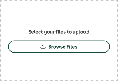 File Upload - Empty state (mobile)