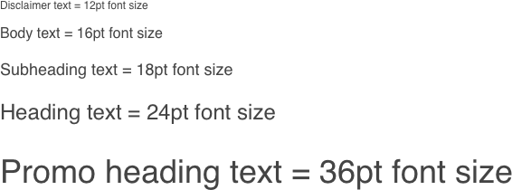 Email type scale