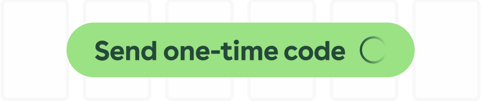 Otp input loading state